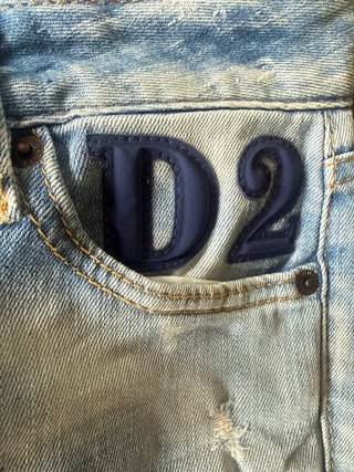 Pantalón Dsquared2 Talla 40 Desgastado
