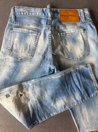 Pantalón Dsquared2 Talla 40 Desgastado