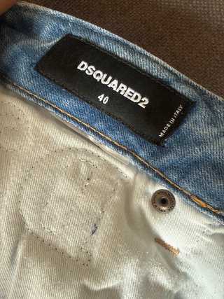Pantalón Dsquared2 Talla 40 Desgastado