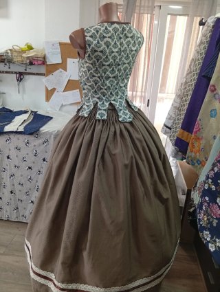 Traje Huertana Fallera, nuevo