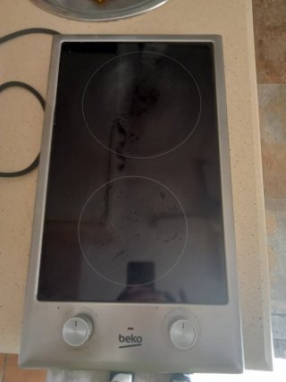 Vitrocerámica Beko 2 fuegos