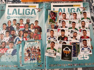 2 Álbumes Panini LaLiga HyperMotion 24/25