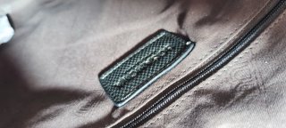 Bolso bandolera negro y marrón