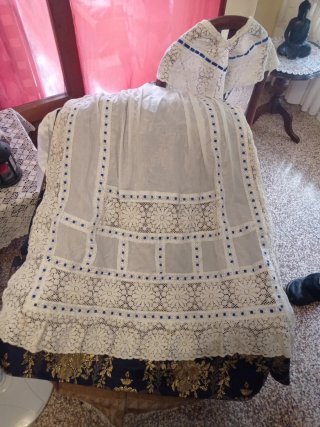 Falda y Mantoleta Alicantina Bordada varios modelo