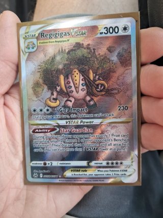 Regigigas VSTAR GG55/GG70 Pokémon TCG