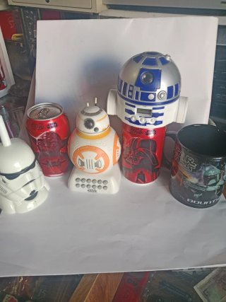 Lote 6 Figuras Star Wars Colección