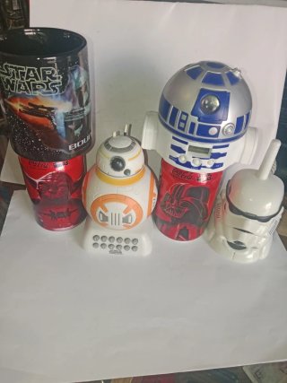 Lote 6 Figuras Star Wars Colección
