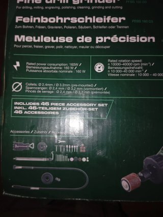 Parkside tipo dremel completa