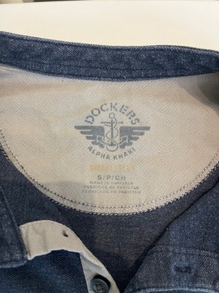 Polo Dockers azul