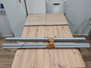 2 Estores Grises 108 cm Ancho