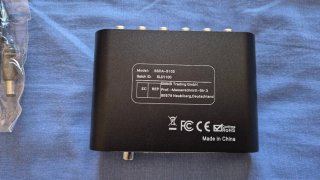 Conversor Audio Digital 5.1 home cinema
