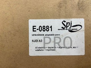Audi a3 retrovisor izquierdo ref: E0881