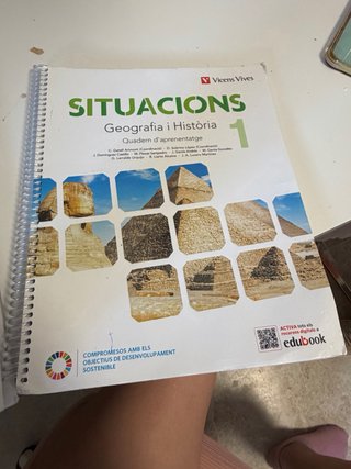 Geografia i història, 1 ESO, Situacions Quadern...