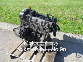 Motor 1.4 bby volkswagen polo 9n r_53900