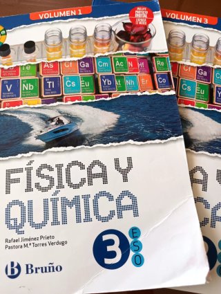 Libro de texto Física y química 3° ESO, Proyecto 5