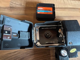 Cámara de cine Super-8 TL-500 Nalcom