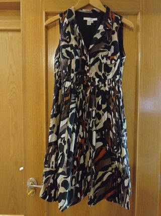 Vestido estampado animal print mujer