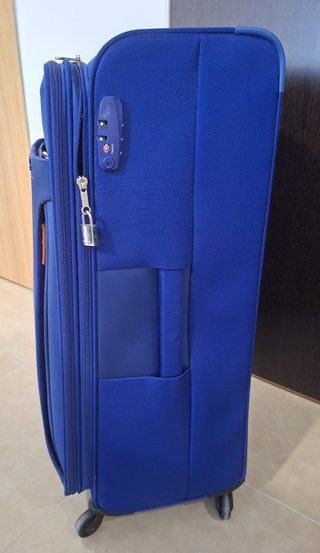 Maleta grande American Tourister azul