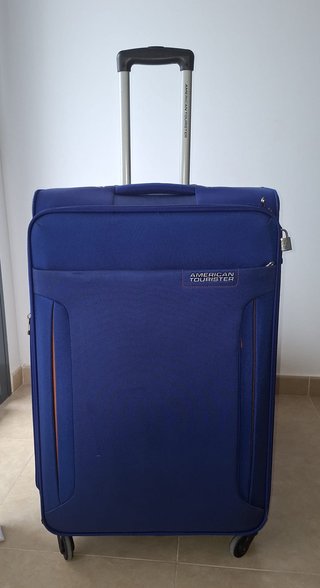 Maleta grande American Tourister azul