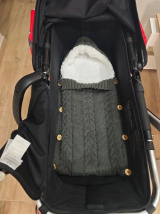 Saco Capazo Bugaboo Gris Tejido