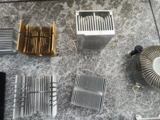 Disipadores de calor aluminio para PC o proyectos