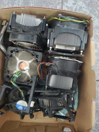 Disipadores de calor aluminio para PC o proyectos