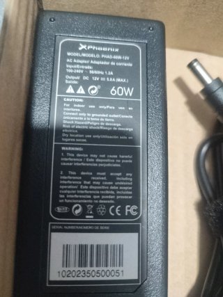 Phoenix cargador 60w 12v