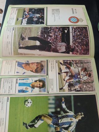 Álbum Completo Marca La Liga Estrellas 86-87