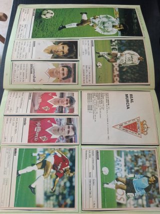 Álbum Completo Marca La Liga Estrellas 86-87