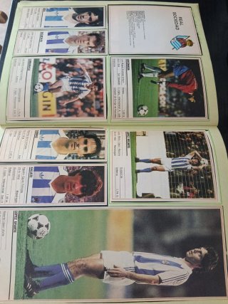 Álbum Completo Marca La Liga Estrellas 86-87