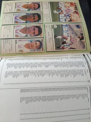 Álbum Completo Marca La Liga Estrellas 86-87