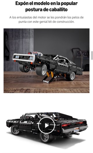 LEGO Technic Dodge Charger R/T Fast&Furious 42111