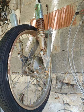 Repuesto moto amortiguador y rueda