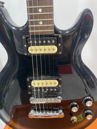 Guitarra Eléctrica LAG RX200 Negra