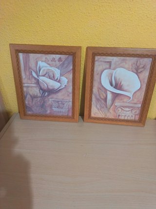 Set di 2 quadri decorativi