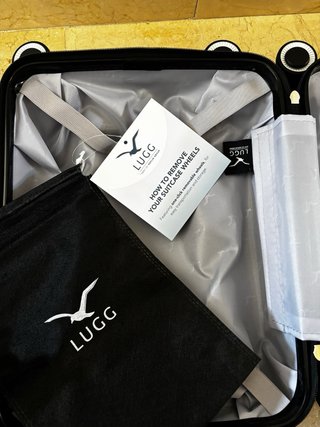 Maleta cabina LUGG negra