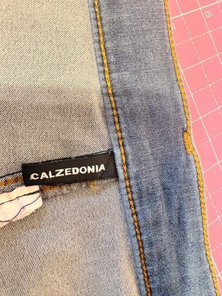 Pantalón vaquero Calzedonia azul