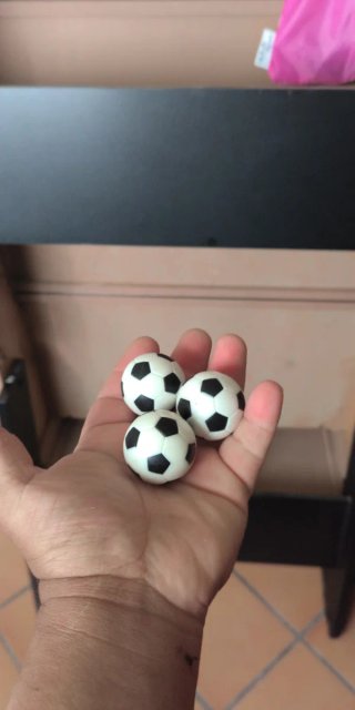 Futbolín de madera