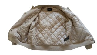 Chaqueta Pull&Bear Bomber Beige Talla XL