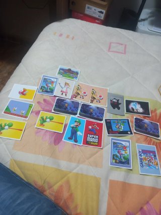 Cromos Super Mario Bros
