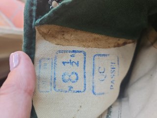 Botas militares hombre verde. origen Myanmar.