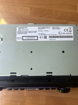 Radio Coche Sony DSX-A210UI USB