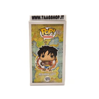 Funko Pop 1273 Red Hawk Luffy Glow Chase