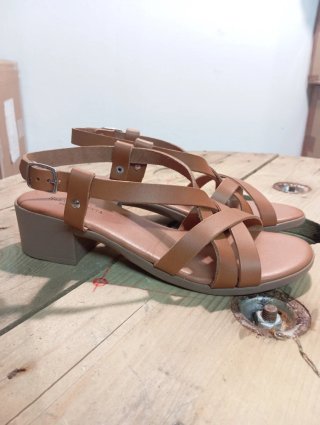 Sandali donna nuovi in vera pelle