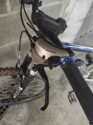 Bicicleta MTB Decathlon Azul