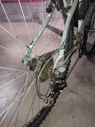 Bicicleta MTB Decathlon Azul