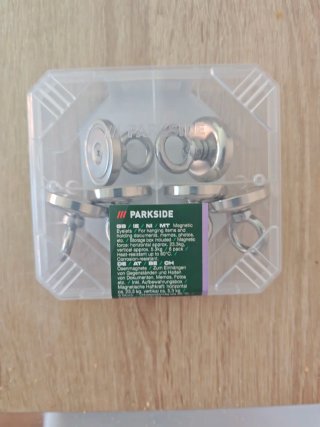 Parkside Imanes con Anilla (6 uds)