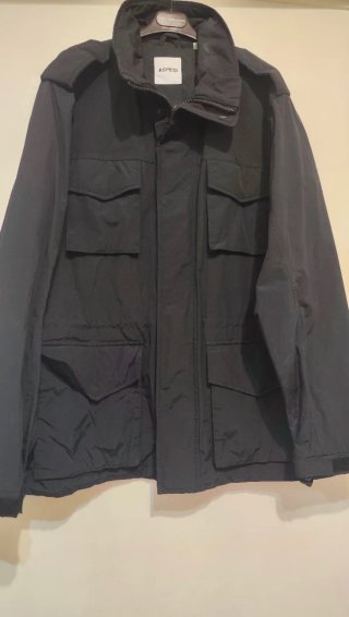 Giacca Aspesi Field Jacket Blu Scuro Taglia M