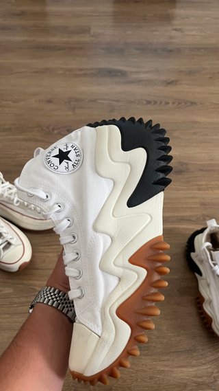 Converse Run Star Motion Blancas Talla 42/43