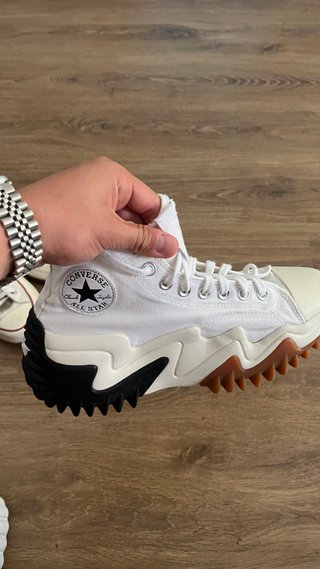 Converse Run Star Motion Blancas Talla 42/43